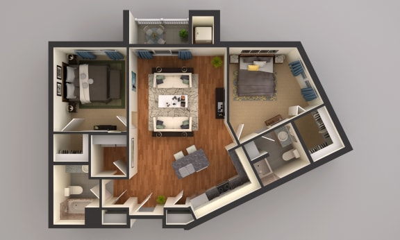 Unit C2 at Upscale Living at the Grand off 45th, Fargo, ND