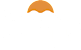 A graphic with a sunset and waves with the words "Cape Landing Apartment Homes" written on it.