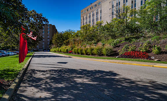 Laurel Village Apartments Drive 02