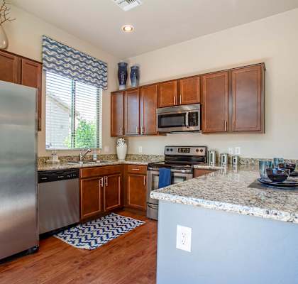 Kitchen at Avilla Tanque Verde
