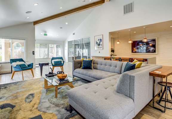 Leasing office seating area at BELLA VISTA AT HILLTOP, Richmond, 94806
