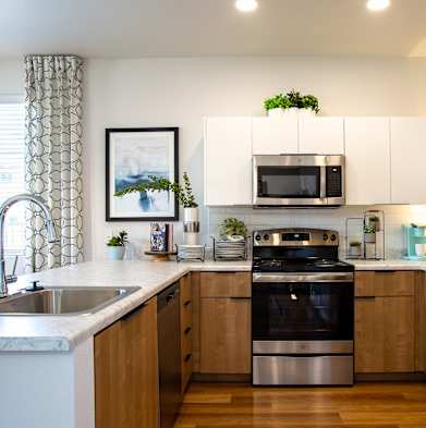 Kitchen at San Stefano Townhomes