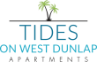 the logo or sign for the apartment