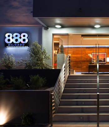 A building with the number 888 on it.