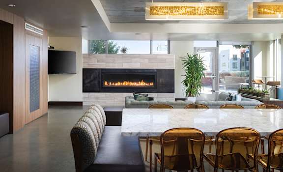 Media Lounge at Centerra, San Jose, California