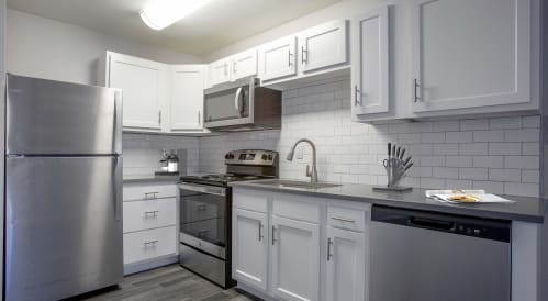 Kitchen at The Link at 4th Ave Apartments