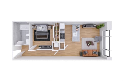  Floor Plan The Heir Unit 416