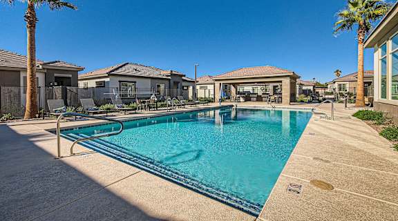 Swimming Pool With Relaxing Sundecks at Hampton Meridian, Arizona