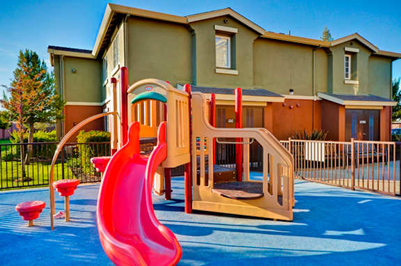 Playground at Bristol Apartment Homes in Dixon CA