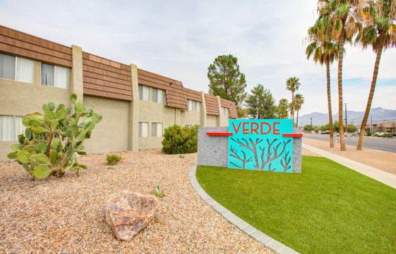 Property Signage  at Verde Apartments, Arizona