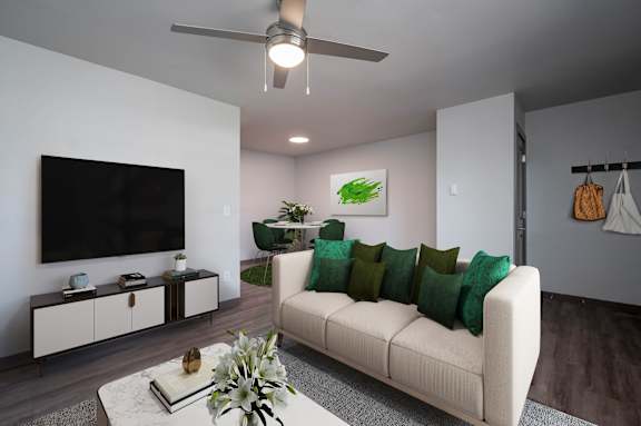 Spruce Park_ Living/Dining Room
