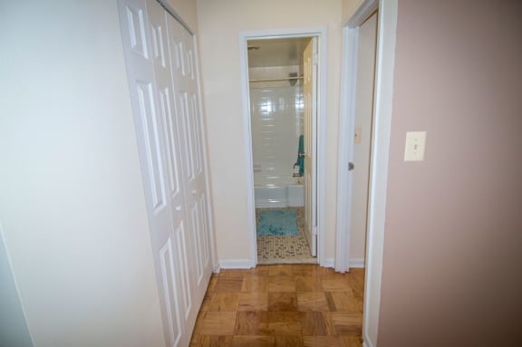 Steward Tower One Bedroom Hallway