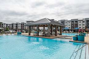 Large Shimmering Pool at Caldwell, Texas, 77084