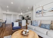 Thumbnail 3 of 20 - Modern Living Room with Couch at City View St. George, Utah, 84770