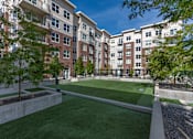Thumbnail 37 of 49 - Lush green lawn area at 200 City View, Provo, UT, 84601