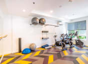 Thumbnail 8 of 19 - fitness center bike and stretching area