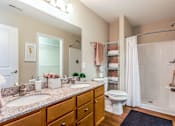 Thumbnail 7 of 7 - Greer SC Apartment Rentals Redwood Greer Ashburton Drive Main Bathroom Redwood Apartment Neighborhoods