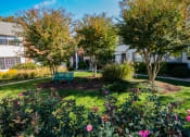 Thumbnail 51 of 69 - Brookville Townhomes Landscaped Courtyard Photo