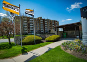 Thumbnail 5 of 26 - Carriage Park Apartments Covered Bus Stop