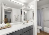 Thumbnail 17 of 21 - Oakridge Apartments - One Bedroom Model - Upgraded Bathroom