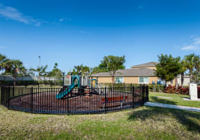 our apartments showcase a playground