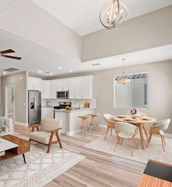 Bedroom at Bella Victoria Luxury Apartments in Mesa AZ