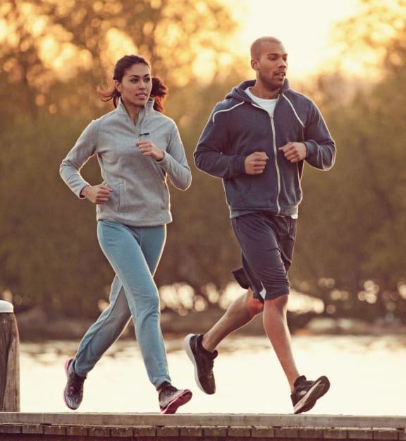 stock image- running