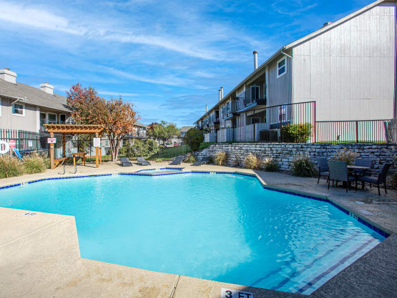 Swimming Pool at The Villas at Quail Creek Apartment Homes in Austin Texas