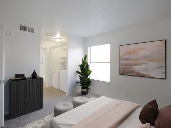 Bedroom at Blue Agave Villas in Rio Rancho New Mexico