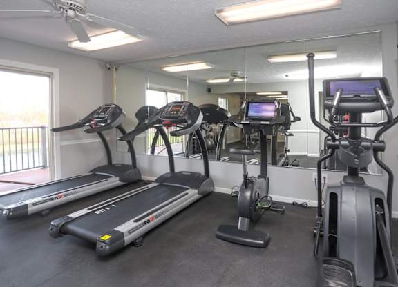 Gym at Meridian Court South, Indianapolis, Indiana