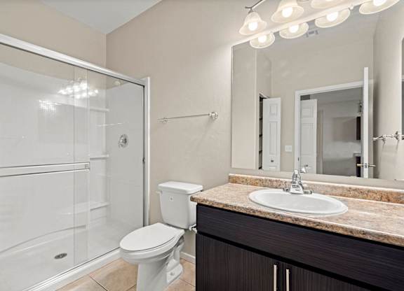 Bathroom, Sink, Tub, Shower, Mirror