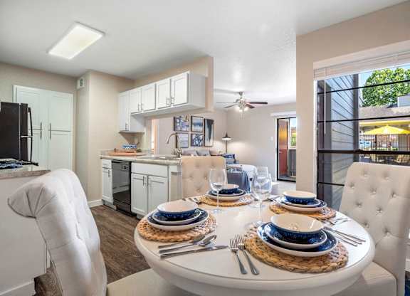 Dining Area, Table, Chairs, Interior, Interior Design, Kitchen