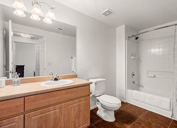 Bathroom, Sink, Tub, Bathtub, Mirror