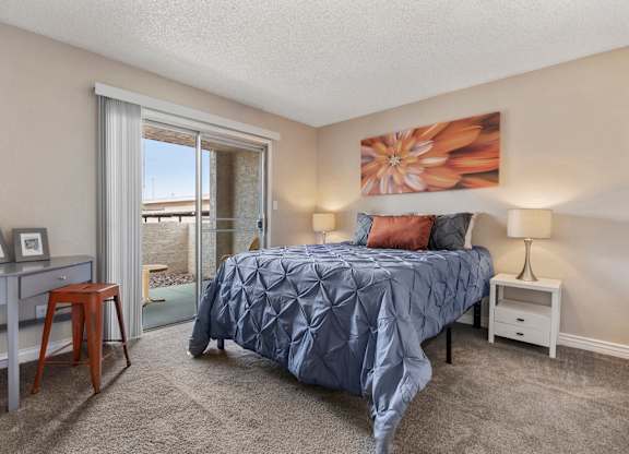 Bedroom, Bed, Chair, Patio
