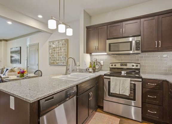 Kitchen with Premium Fixtures and Finishes
