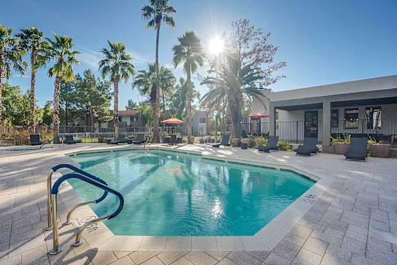 Pool at Ovation at Tempe Apartments
