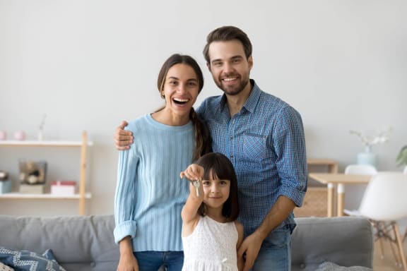 Family Photo at Brighton Oaks, New Brighton, 55112