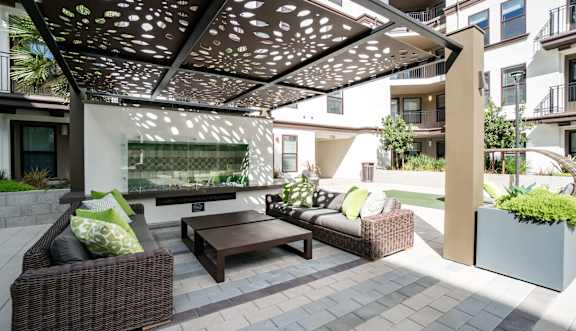 Outdoor social area