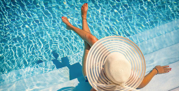 Pool at Lucero Apartments