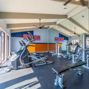 the gym at the landing at pullman apartments in pullman at Brightwaters Apartments, Little Rock, Arkansas