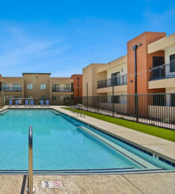 Pool at 59 Evergreen Apartments