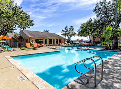 Pool View at The Reserve at City Center North, Houston