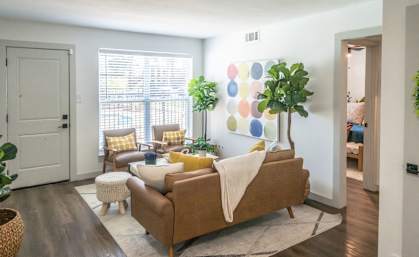 Modern Living Area at Century Apartments, Memphis, TN, 38117