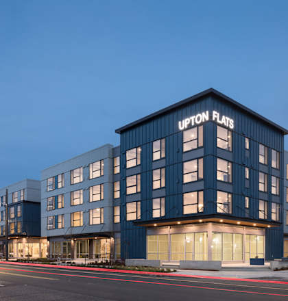 Building Exterior View at Upton Flats Apartments, Seattle