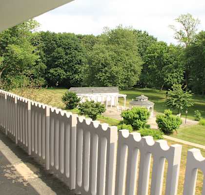 a view from the balcony at Renew Worcester, Massachusetts, 01602