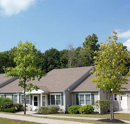 Exterior at The Birches of Esopus, Ulster Park, NY.
