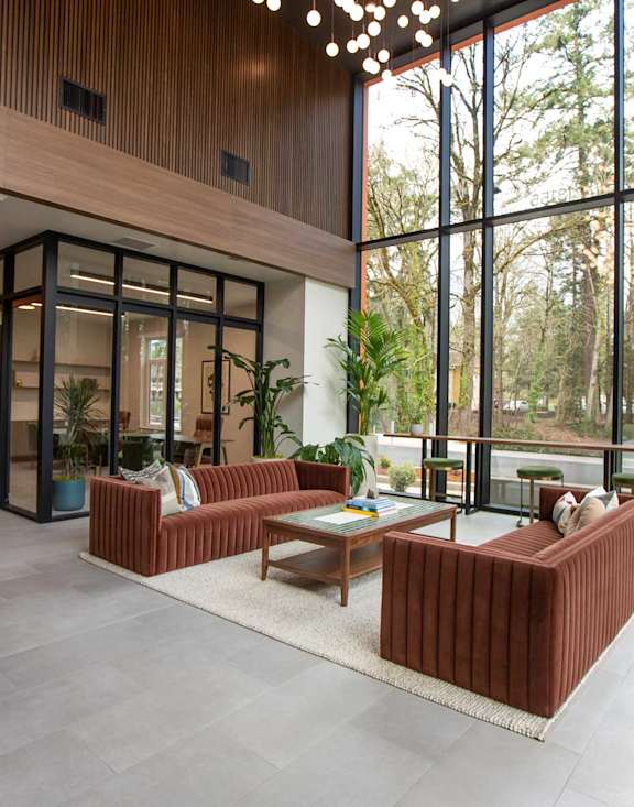 Lobby Lounge at Montage Apartments, Oregon, 97223