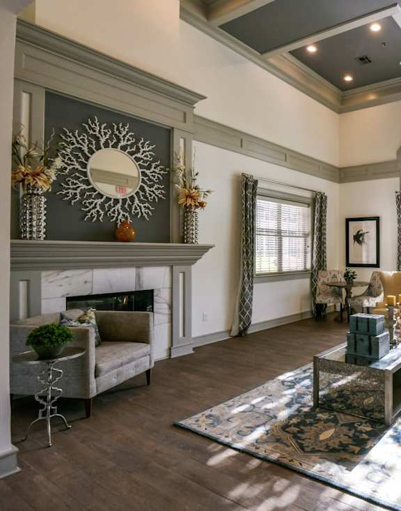 Community Room  at Cambridge Square Apartments, Overland Park, KS