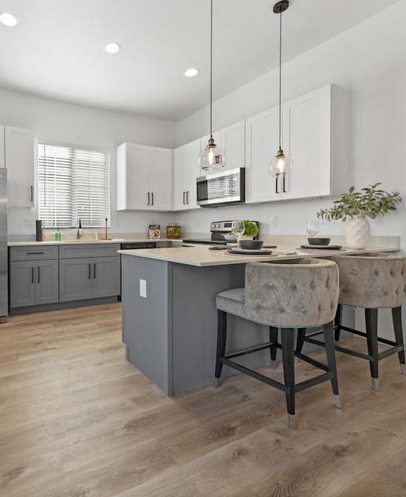 Kitchen Interior at Bear Canyon Apartments in Tucson Arizona