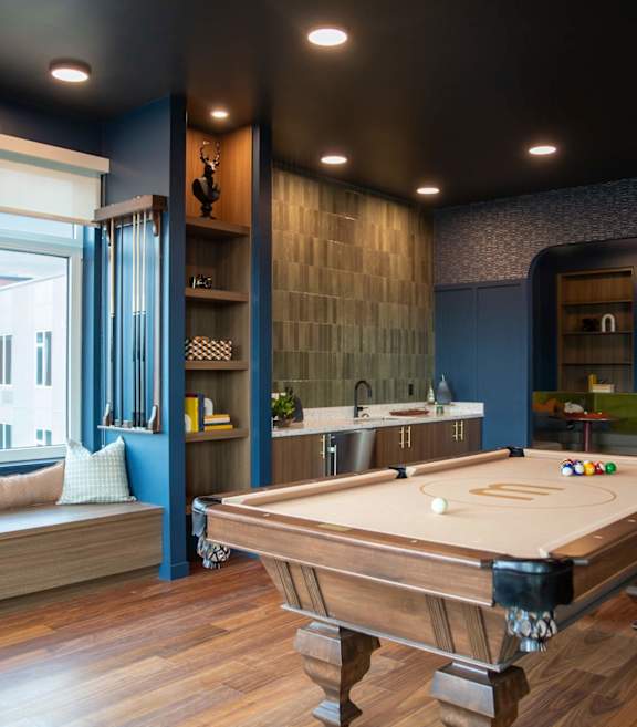 Clubhouse at Montage Apartments, Oregon